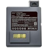 Battery for Portable Printer 38.48Wh Li-ion 7.4V 5200mAh Grey for Zebra Portable Printer P4T, RP4, RP4T Drucker & Scanner Ersatzteile