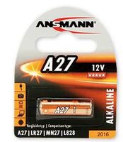 A 27 12V Alkaline Battery A 27, Single-use battery, Alkaline, 12 V, 1 pc(s), Orange, Blister
