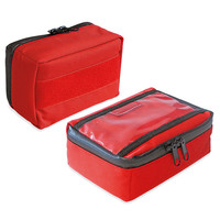 Ampullarium-Tasche für Notfalltasche wasserabweisend Ratiomed rot (1 Stück), Detailansicht