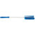 Cepillo para tubos con palo, dureza media, Ø 60 mm, UE 15 unid., azul.