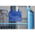 Gitterboxtasche mit Laschen A5 225x200mm + 12 cm Laschen blau