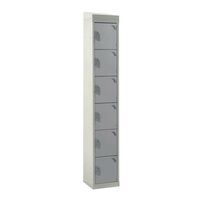 Standard lockers with sloping top