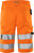 High Vis Green Shorts Kl. 2, 2650 GPLU Warnschutz-orange - Rückansicht