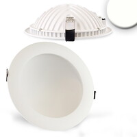 LED Einbau-Downlight LUNA, indirektes Licht, IP20, nicht dimmbar, weiß, 18W 4000K 1100lm 120°