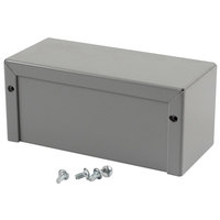 Hammond 1411K Utility Metal Case 127 x 56 x 56mm Aluminium Grey