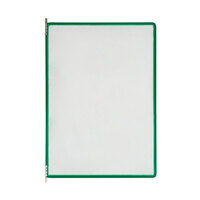 Flip Display Pocket "Technic" / Pocket for Price List Holder / Single Pocket for Poster Info Stand "Technic" | green A5