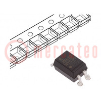 Optocoupler; SMD; Ch: 1; OUT: transistor; Uisol: 5kV; Uce: 80V; NEPOC