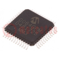 IC: mikrokontroler PIC; 64kB; 2÷3,6VDC; SMD; TQFP48; PIC32