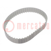 Timing belt; T10; W: 25mm; H: 4.5mm; Lw: 530mm; Tooth height: 2.5mm