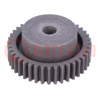 Spur gear; whell width: 45mm; Ø: 102mm; Number of teeth: 32; ZCL