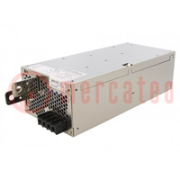 Power supply: switching; for building in,modular; 1560W; 24VDC