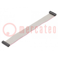 Cavo a nastro con connettori IDC; Spaz.striscia: 1,27mm; 0,15m