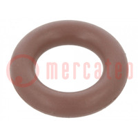 Joint O-ring; FPM; Thk: 3,5mm; Øint: 9mm; maron; -20÷200°C