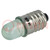 Lampe LED; vert; E10; 24VDC; 24VAC; Lumin.AC: 800÷1000mcd