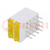 LED; in housing; yellow; 1.8mm; No.of diodes: 8; 10mA; 38°; 2.1V