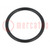 Guarnizione O-ring; caucciù NBR; Thk: 1,5mm; Øint: 15mm; nero