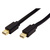 ROLINE Mini DisplayPort Cable, v1.4, mDP-mDP, M/M, black, 2 m