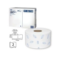 Toalettpapír TORK Soft Mini Jumbo Premium T2 19 cm 2 rétegű 12 tekercs/karton
