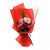Artificial Soap Flower Bouquet - 40cm, Red, Pink & White