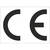 CE-Kennzeichnung, 40 Stück auf Bogen Text: CE, Folienetik, gest, 2x1,50cm