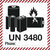 SafetyMarking Etikett UN 3480 für Li-Ion Bat., Phone: zur Selbstbeschr., Einzel