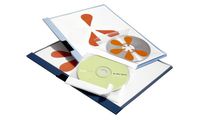 DURABLE Selbstklebetaschen CD/DVD FIX, PP, transparent (9521019)