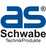 as-Schwabe LED-Akkulampe EVO 6 Superflach, 2x180Gdrehbar