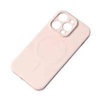 iPhone 14 Silikonhülle Magsafe - rosa
