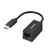 ADAPTATEUR RÉSEAU, FICHE USB-C - PORT LAN/ETHERNET, GIGABIT ETHERNET HAMA CLASSIC LINE