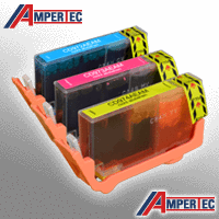 3 Ampertec Tinten ersetzt HP No 920XL 3-farbig