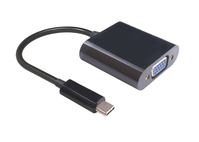 Microconnect USB3.1CVGA USB grafische adapter Zwart