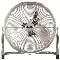 DeKo B141 Ventilator Metallisch