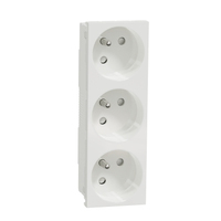 Schneider Electric NU307918 wandcontactdoos Wit