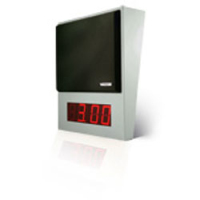 Valcom IP Speaker Clocks Digital clock Square Black, Grey