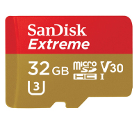 SanDisk 32GB, microSDHC Class 10