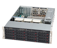 Supermicro CSE-836A-R1200B Computer-Gehäuse Rack Schwarz 1200 W