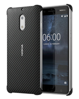 Nokia Carbon Fiber Design Case CC-802 Handy-Schutzhülle Cover Schwarz