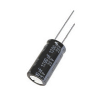 Panasonic EEUFC1H391S capacitor Black Fixed capacitor Cylindrical DC