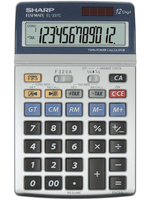 Sharp EL-337C számológép Asztali Pénzügyi számológép Fekete, Kék, Szürke