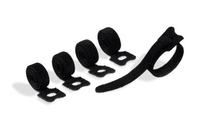 Durable Cavoline Grip Tie serre-câbles Attache-câbles à crochets et à boucles Noir 5 pièce(s)