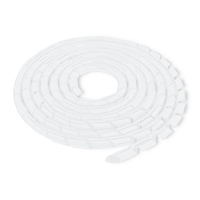 Qoltec 52258 cable organizer Cable Eater White 1 pc(s)
