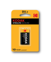 Kodak Xtralife Egyszer használatos elem 9V Lúgos