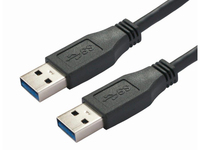 Bachmann 918.176 USB kábel 1 M USB 3.2 Gen 1 (3.1 Gen 1) USB A Fekete