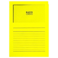 Elco Ordo Cassico 220 x 310 mm stofklepmap Papier Geel