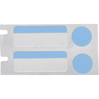 Brady THT-304-494-3-BL printer label Blue, White Self-adhesive printer label