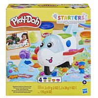 Play-Doh Il Mio Primo Aeroplano Esploratore, starter set da gioco, con pasta modellabile
