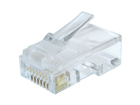 Gembird LC-8P8C-002/50 wire connector RJ-45 Transparent