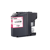 Brother LC22EM inktcartridge 1 stuk(s) Origineel Magenta