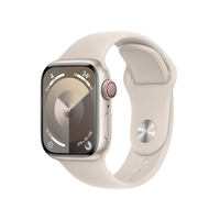 Apple Watch Series 9 41 mm Cyfrowy 352 x 430 px Ekran dotykowy 4G Beżowy Wi-Fi GPS