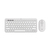 Logitech Pebble 2 Combo tastiera Mouse incluso RF senza fili + Bluetooth QWERTY US International Bianco